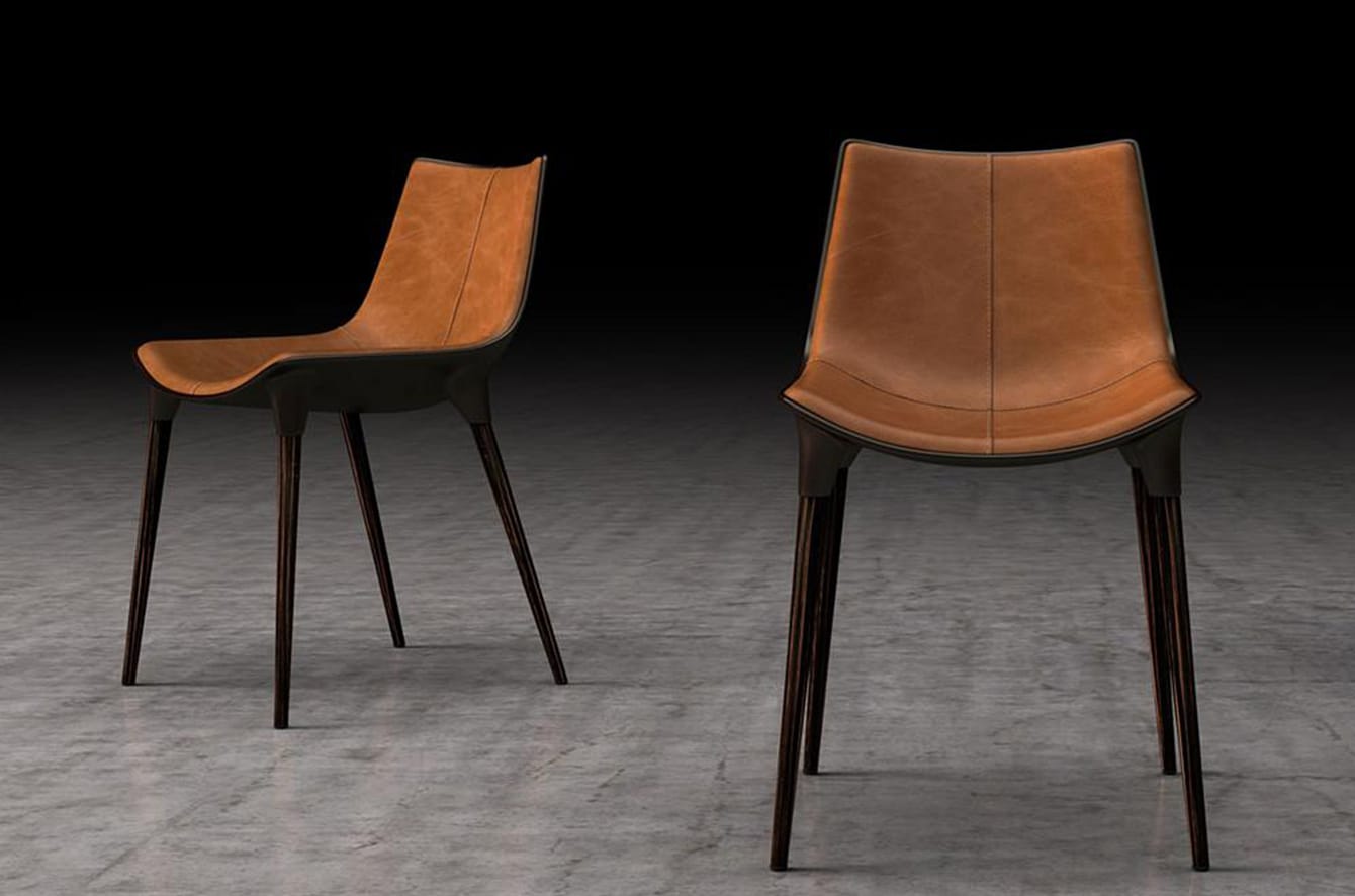 Langham Dining Chair by Marcelo Ligieri for Modloft Black