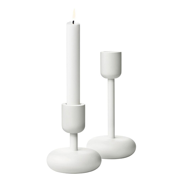 Nappula Set of 2 Candleholders by Iittala.