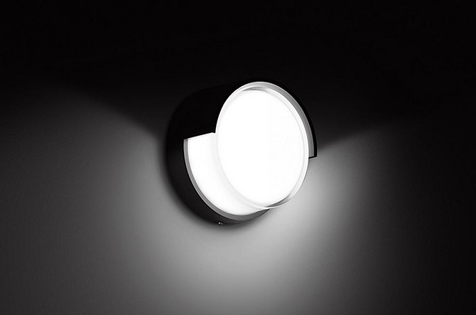 Impact Resistant LED Ceiling/Wall Light by Bega