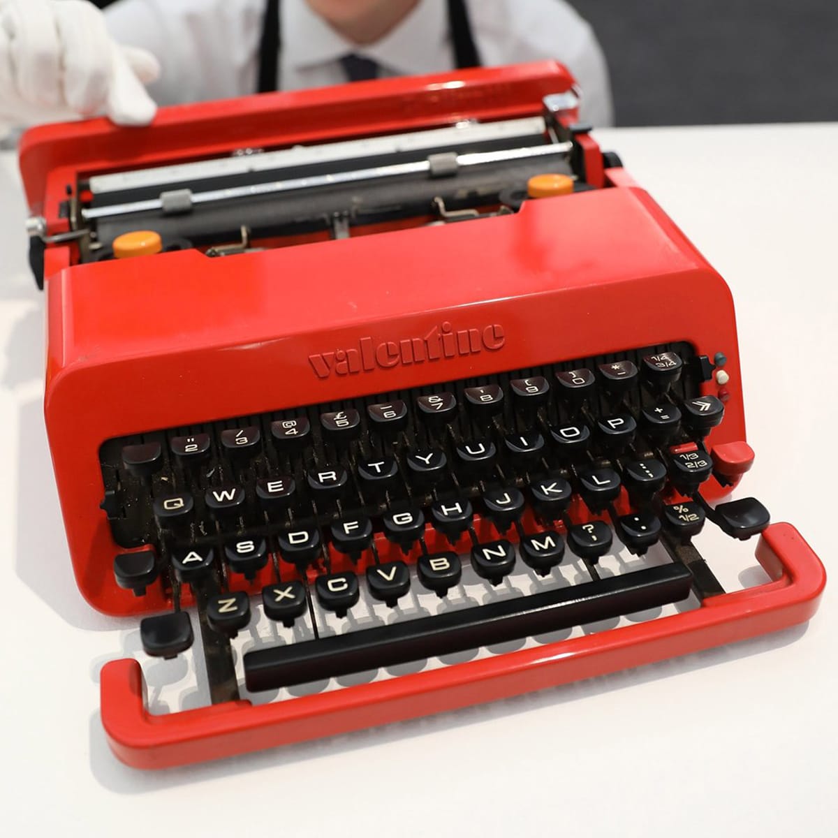 The Olivetti Valentine Typewriter, designed 1969.