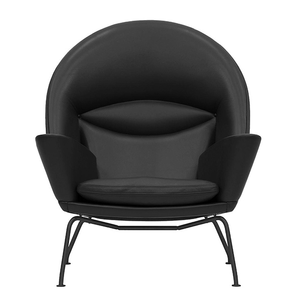 CH468 Oculus Lounge Chair Black Edition by Carl Hansen