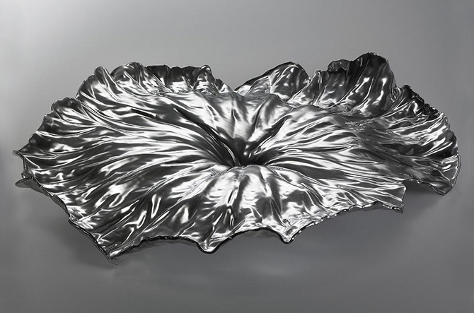 A Lotus Leaf Centrepiece by Alessi