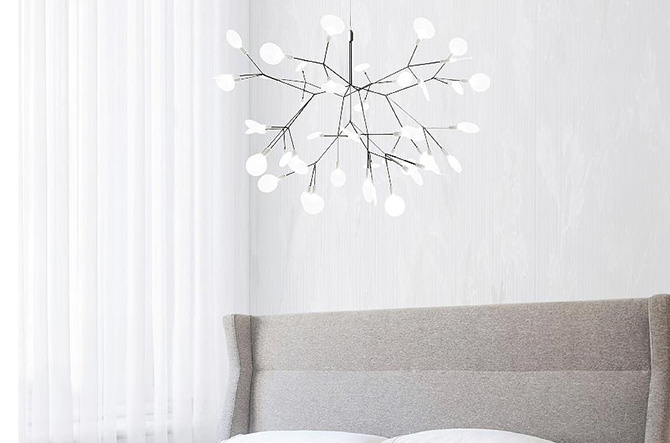 Heracleum II Small LED Chandelier by Moooi.