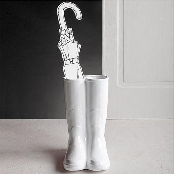 Rainboots Umbrella Stand by Seletti