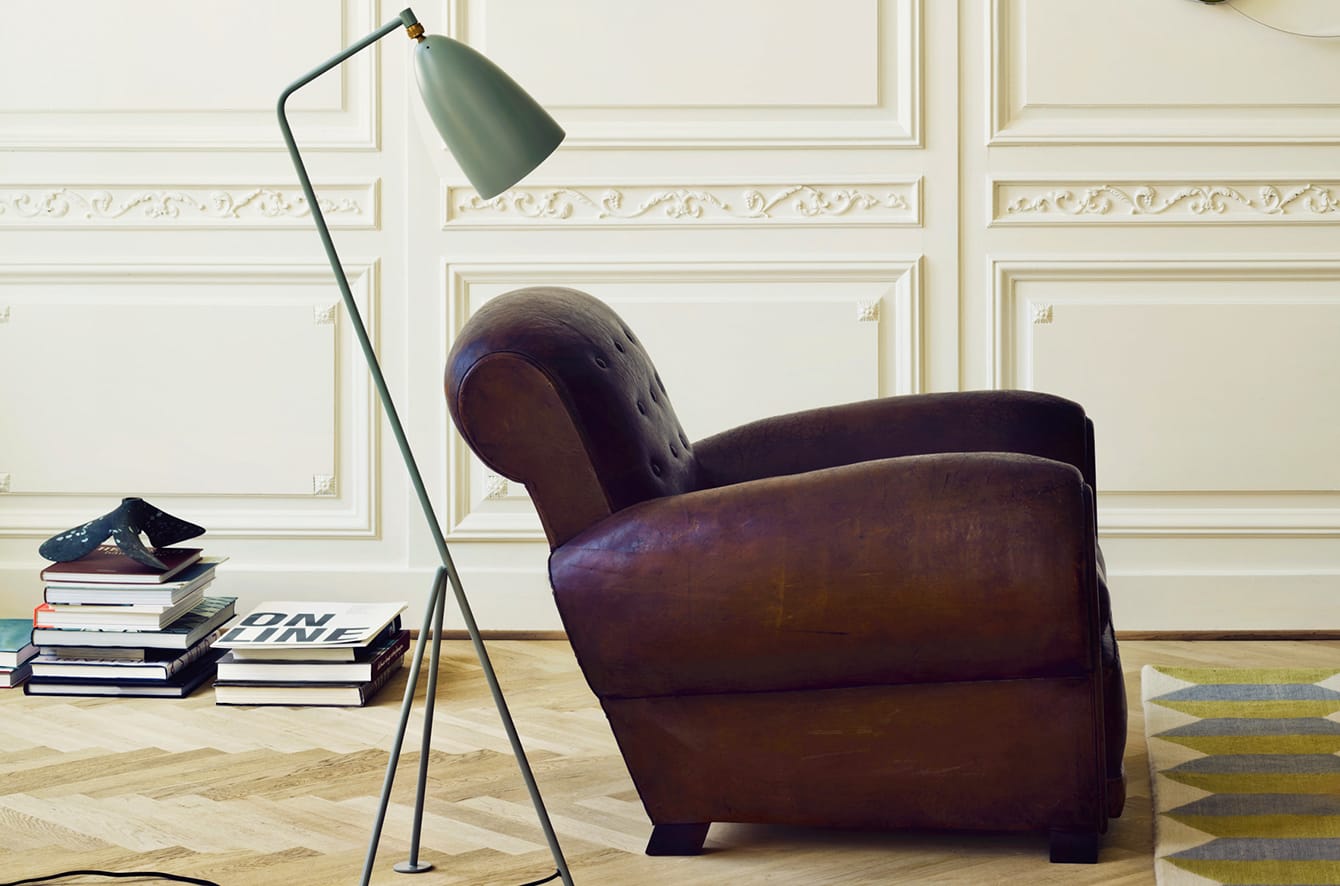 Grasshopper Floor Lamp by Gubi