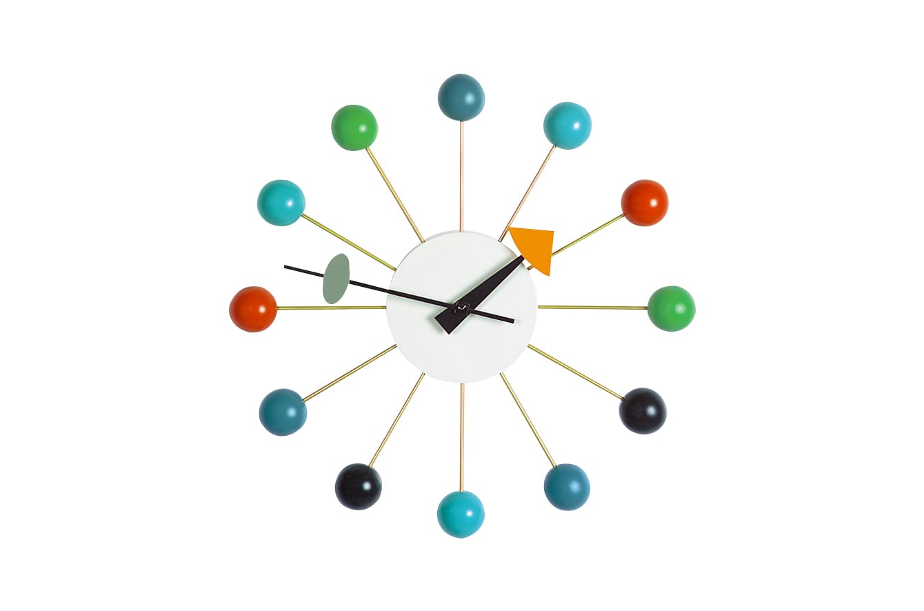 Ball Clock by George Nelson for Vitra