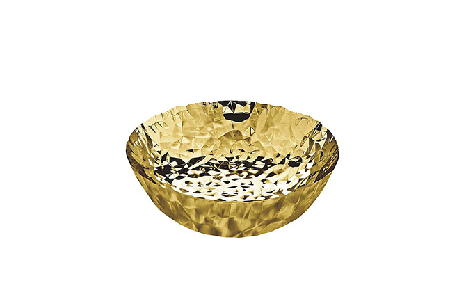 Joy No. 11 Gold Basket by Alessi.