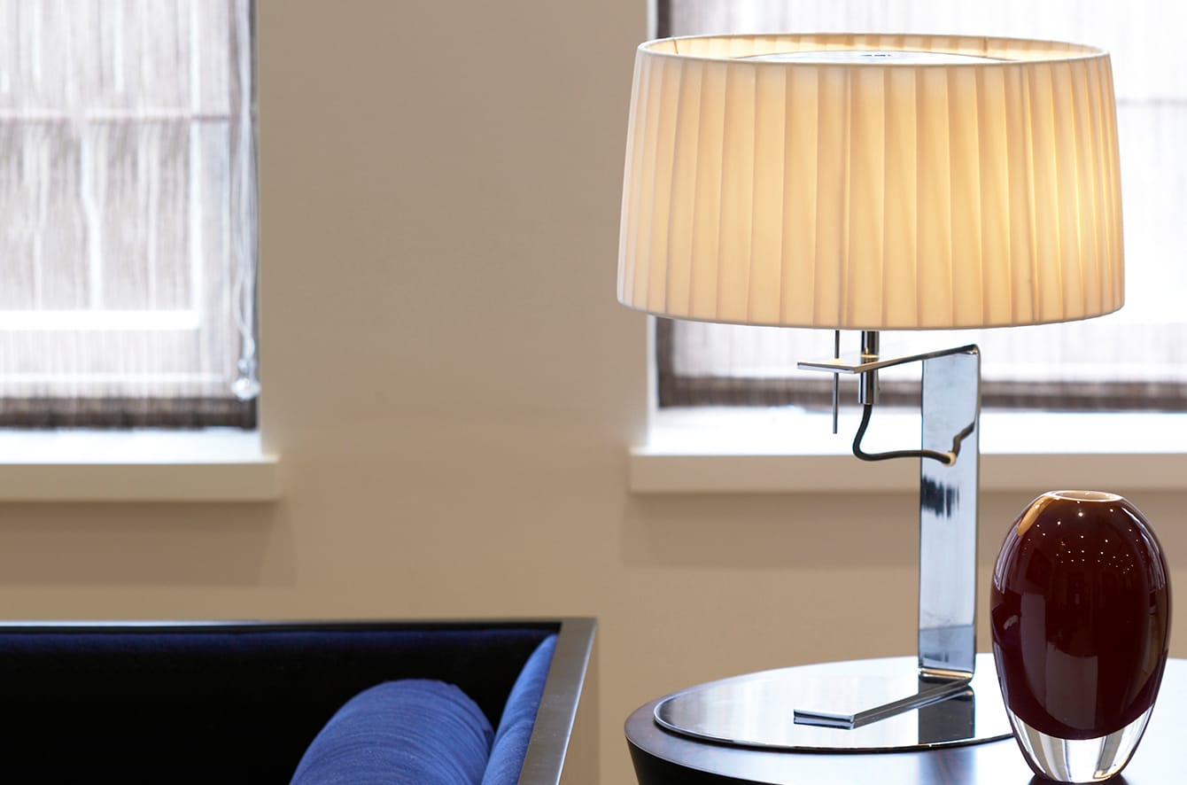 Divina Table Lamp By Contardi Lighting.