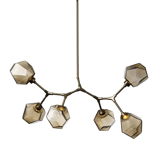 Gem Modern Branch LED Chandelier by Hammerton Studio.