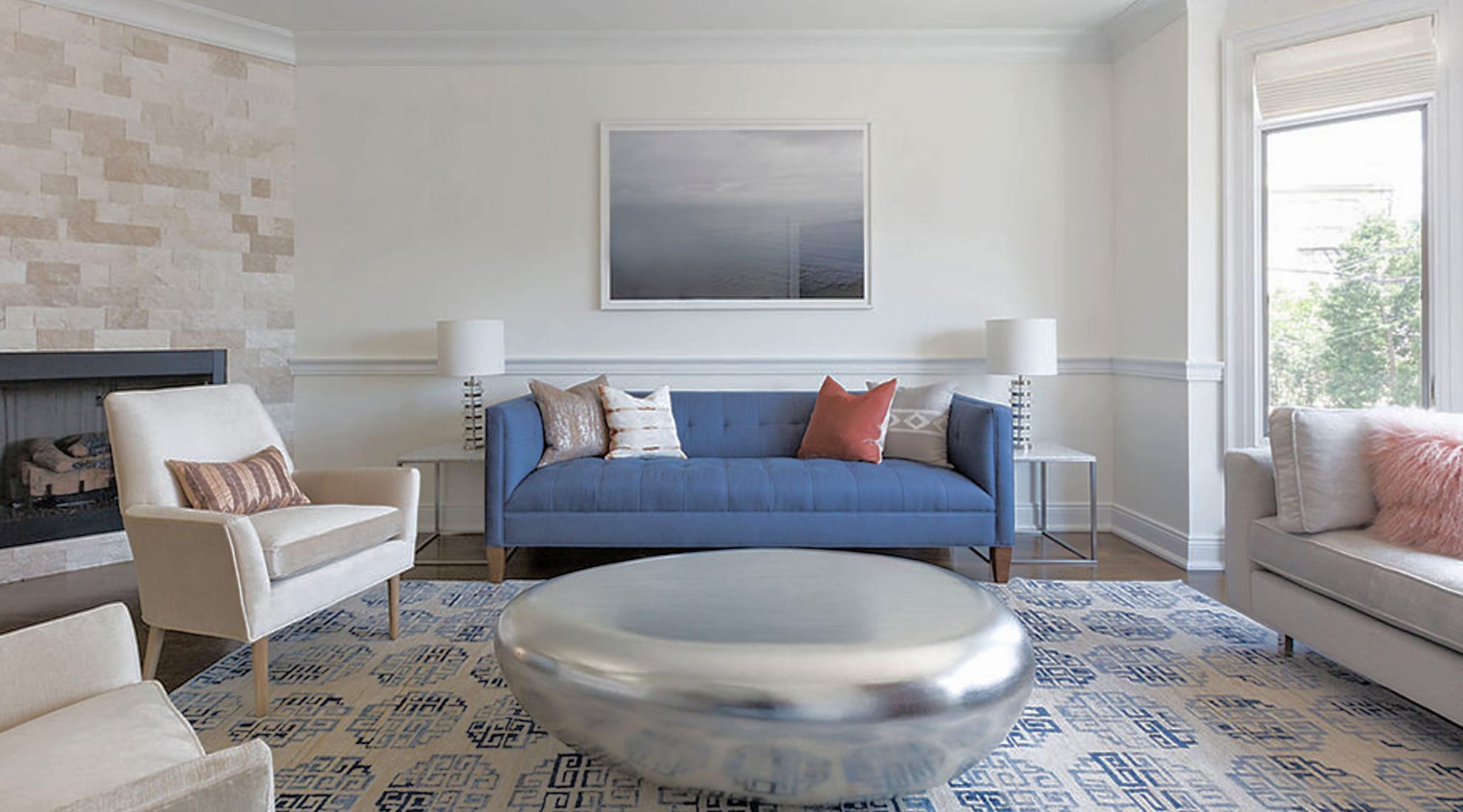 Edgewater Townhouse, New Jersey. Image via https://www.lunagreyinteriors.com/edgewater