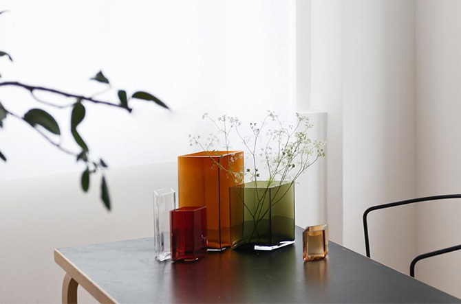 Ruutu Vases by Iittala.