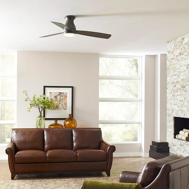 Low-Profile Ceiling Fans.