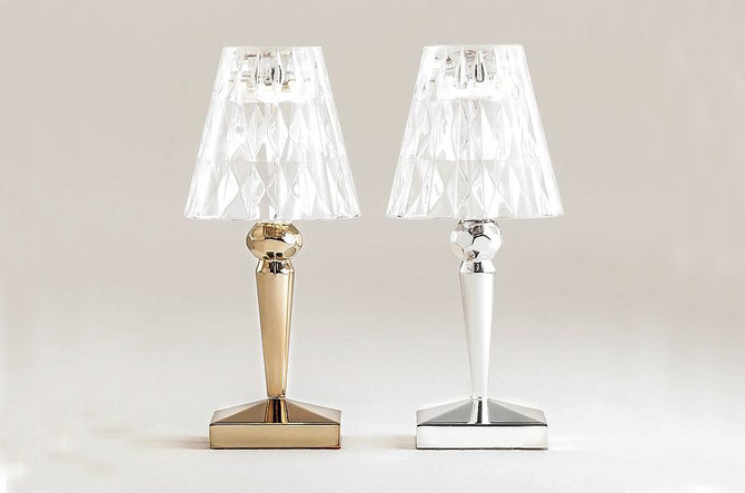 Precious Battery Table Lamp by Kartell