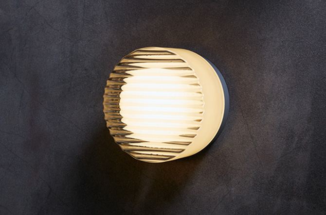 Crisp LED Indoor/Outdoor Ceiling/Wall Light by Rich Brilliant Willing