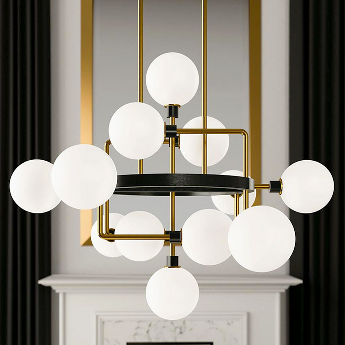 Viaggio Chandelier by Tech Lighting.