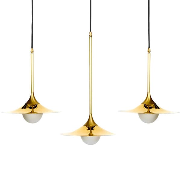 Solo Multi-Light Pendant with Discs by Intueri Light