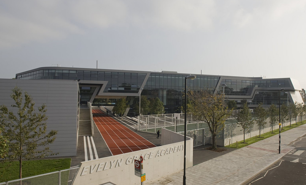 Evelyn Grace Academy, London, UK (completed 2010, winner of 2011 Stirling Award)