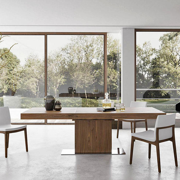 Astor Extension Dining Table by Modloft.