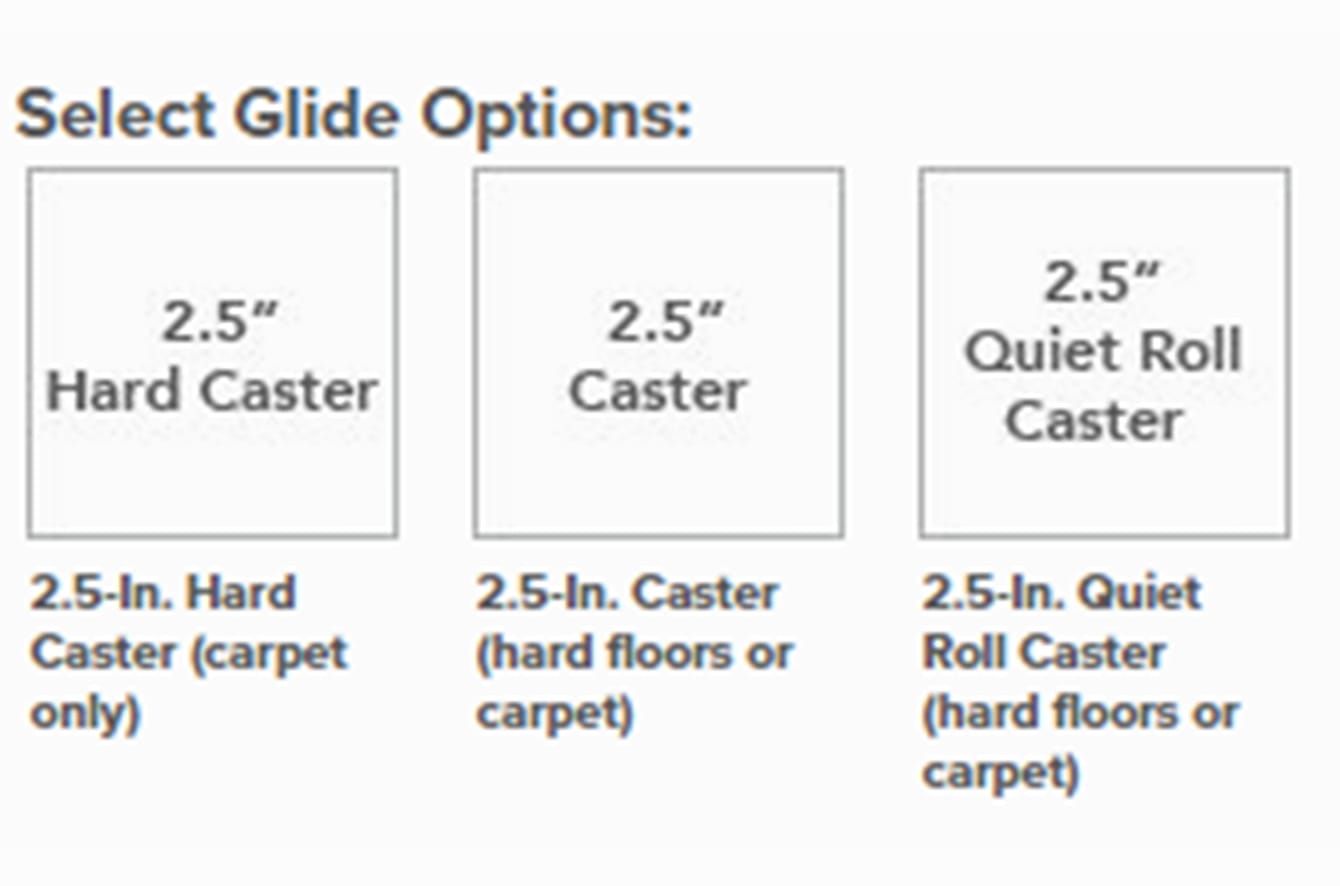 Aeron Collection Options - Glide Options