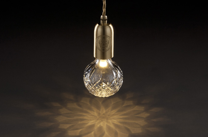 Crystal Bulb Pendant by Lee Broom