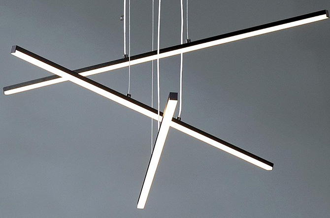 Stix LED Suspension by SONNEMAN Lighting.