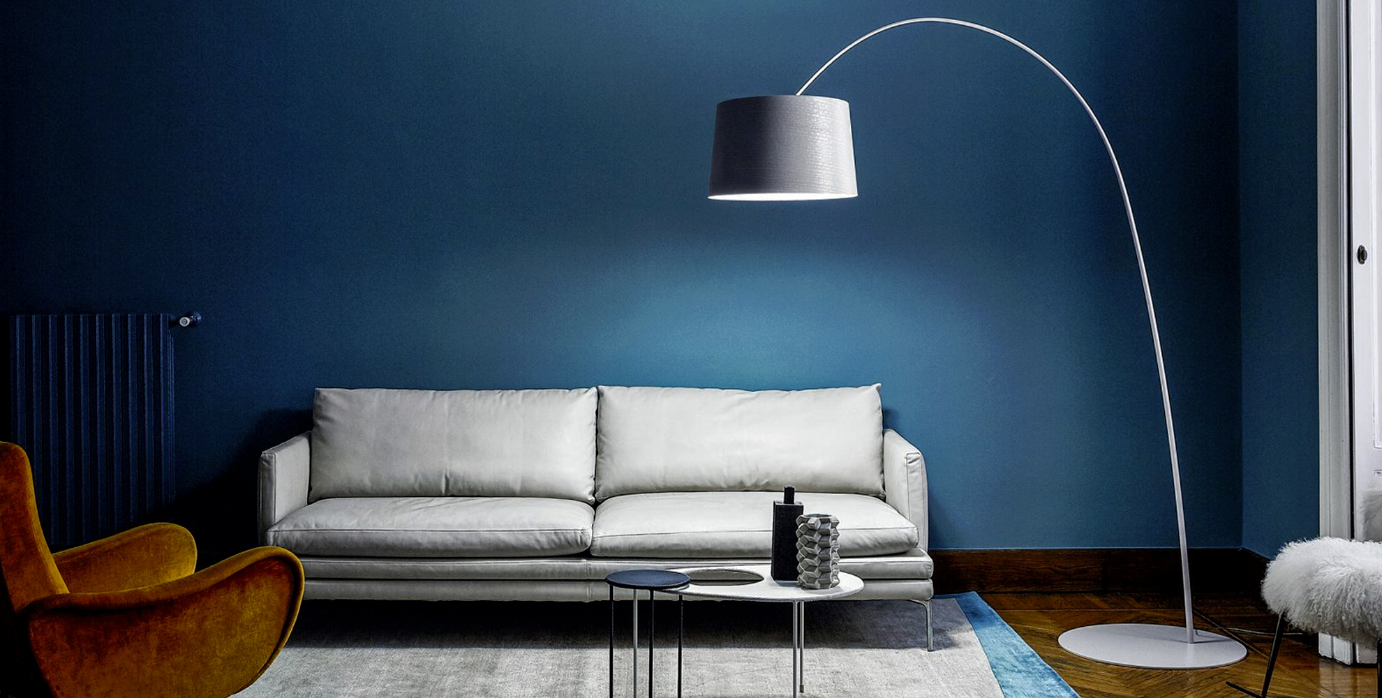 Twiggy Arc Floor Lamp by Foscarini